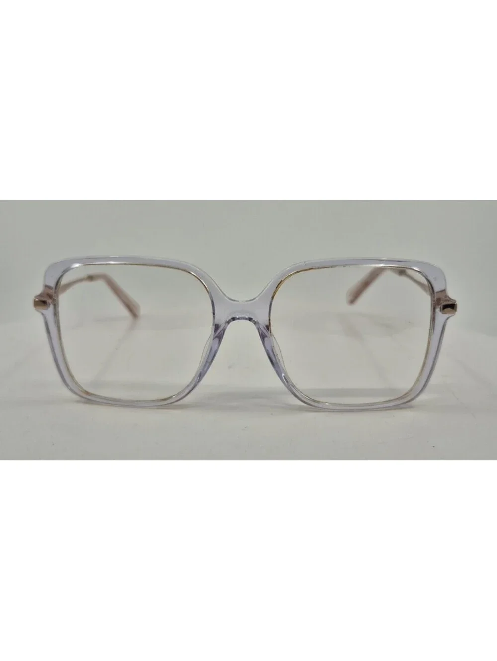 Michael Kors MK4095U Dolonne Eyeglasses Clear, Peach Over Sized Lens 53-17-140